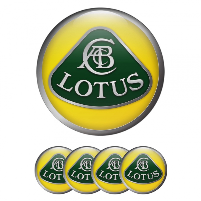 Lotus Wheel Center Cap Emblems Classic Edition