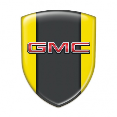 GMC Emblem Exterior Racing Edition Yellow Print 