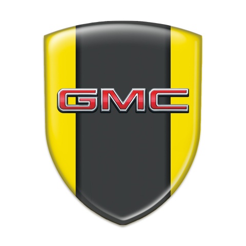 GMC Emblem Exterior Racing Edition Yellow Print 