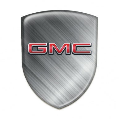 GMC Tuning Badge Polished Metal and 3D logo 