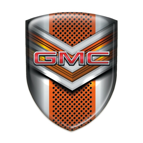 GMC Silicone Badge Grey Copper Elements Design 