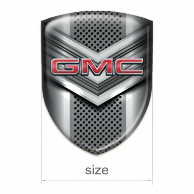 GMC Silicone Shield Stylish Design with 3D Logo 