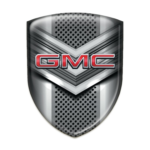 GMC Silicone Shield Stylish Design with 3D Logo 