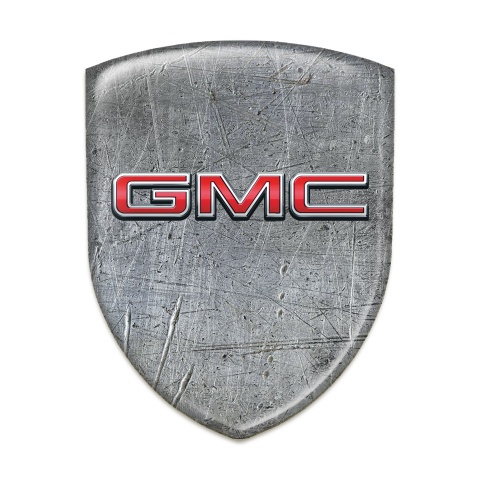 GMC Self Adhesive Emblem Logo Stone Plate with 3D Logo 