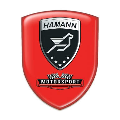 Hamann Car Accessories Badge Red Edition 
