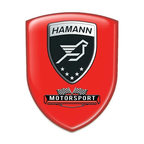 Hamann Car Accessories Badge Red Edition 