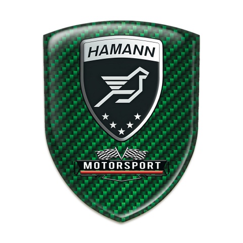 Hamann Domed Emblem Green Carbon Edition 