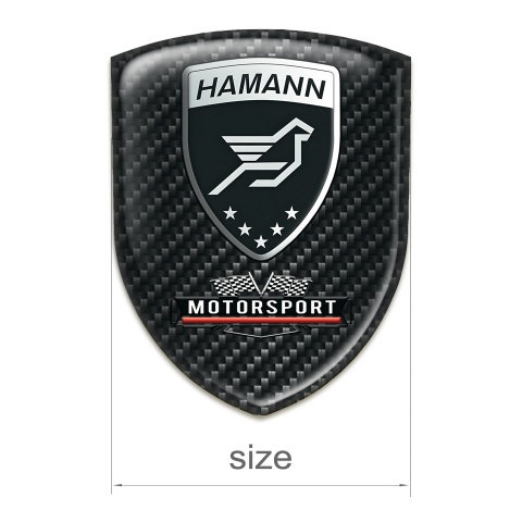 Hamann Silicone Emblem Dark Carbon Edition 