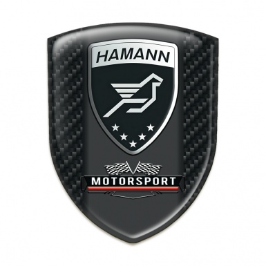 Hamann Silicone Badge High Quality Dark Carbon Type 