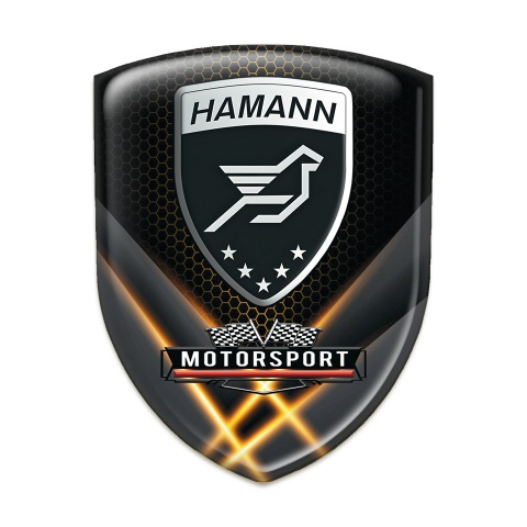 Hamann Silicone Emblem Orange Lights Effect Motorsport Edition 
