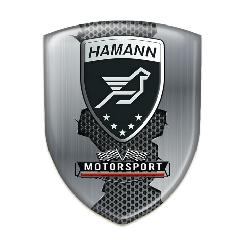 Hamann Silicone Emblem Torn Metal Effect Motorsport Edition 