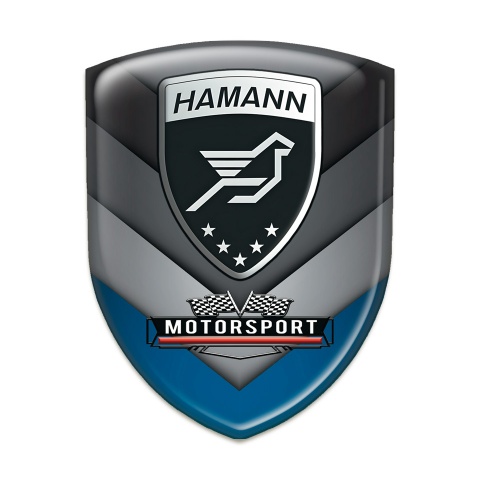 Hamann Resin Sticker Multicolour V Shape Details 