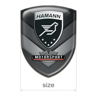 Hamann Emblem Interior Black Grey V Shape Elements Design 