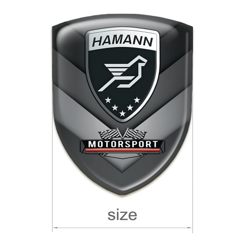 Hamann Emblem Interior Black Grey V Shape Elements Design 