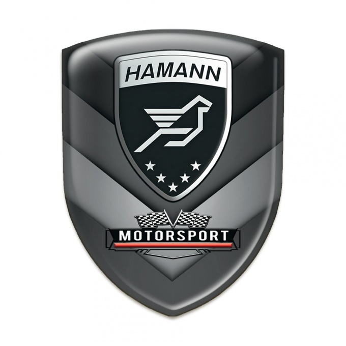 Hamann Emblem Interior Black Grey V Shape Elements Design 