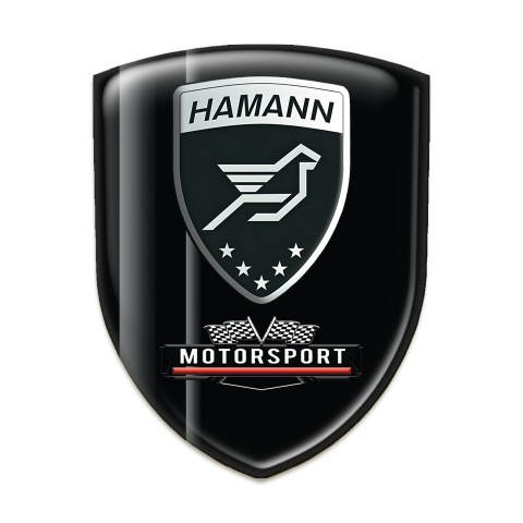 Hamann Tuning Badge Black with Grey Tapes Edition 