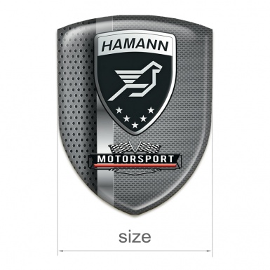 Hamann Self Adhesive Car logo Emblem High End Racing Edition 
