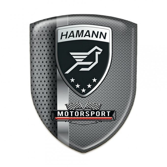 Hamann Self Adhesive Car logo Emblem High End Racing Edition 