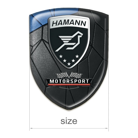 Hamann Silicone Shield Blue Black Mosaic Effect 