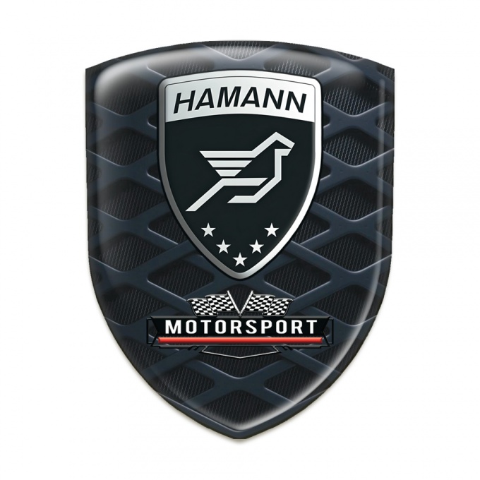 Hamann Emblem Badge Logo 3D Grid Edition 