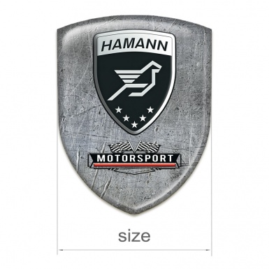 Hamann Silicone Badge Stone Plate Design 