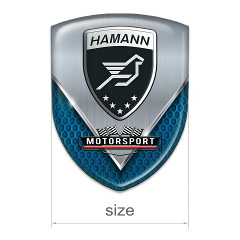 Hamann Silicone Badge Aluminium Sheet Design 