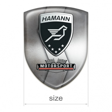 Hamann Auto Emblem Metal S Shape Stamp Design 
