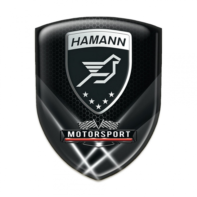 Hamann Tuning Emblem Crossed Lights Effect 
