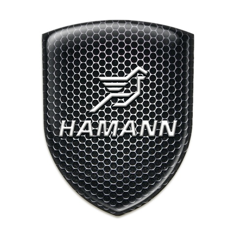 Hamann Emblem Interior Perforated Steel Classic Logo 