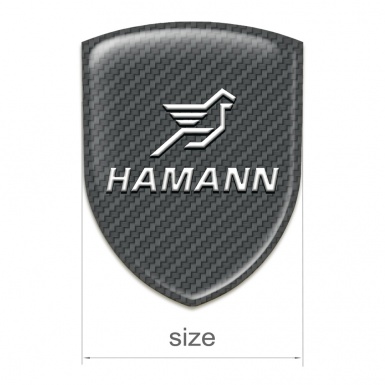 Hamann Car Interior Badge Carbon Base Clssic Logo 