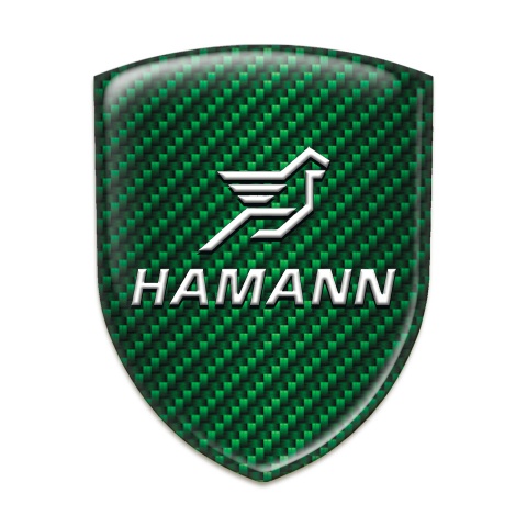 Hamann Silicone Shield Green Carbon Classic Logo 