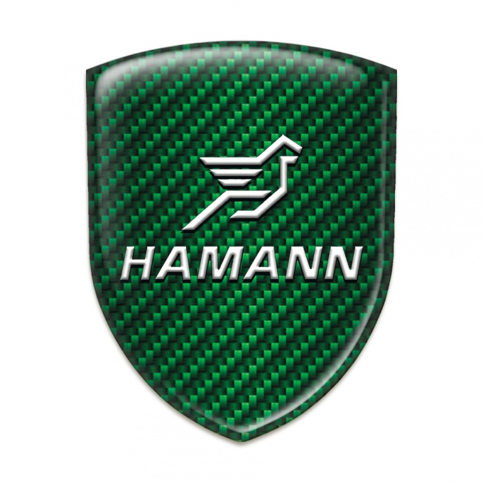Hamann Silicone Shield Green Carbon Classic Logo 
