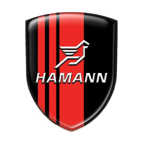 Hamann Emblem Exterior Black with Red Tapes pattern 