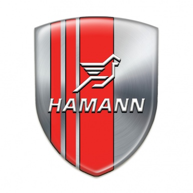 Hamann Emblem Interior Silver with Red Tapes pattern 