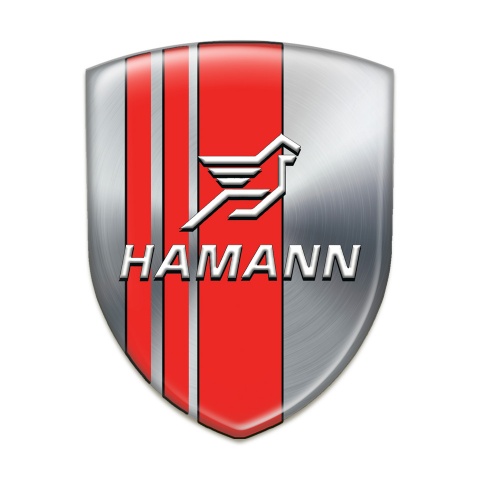 Hamann Emblem Interior Silver with Red Tapes pattern 