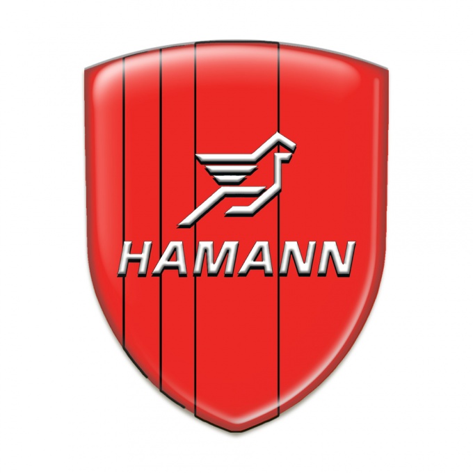 Hamann Car Accessories Badge High End Red Decoration  