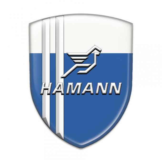 Hamann Silicone Shield Blue White with White Stripes Version 