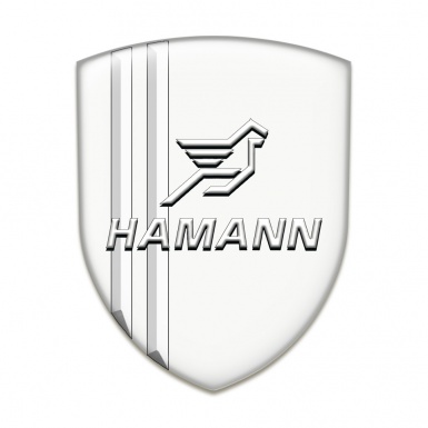 Hamann Logo Emblem High Quality White Version 