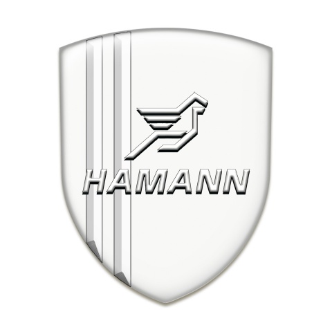 Hamann Logo Emblem High Quality White Version 