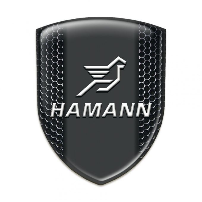 Hamann Emblem Interior Perforated Steel Version 