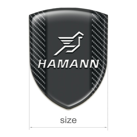 Hamann Tuning Badge Black Carbon Version 