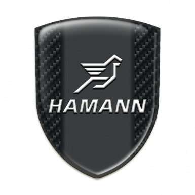 Hamann Self Adhesive Car logo Emblem Dark Carbon Version 