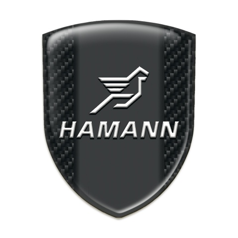 Hamann Self Adhesive Car logo Emblem Dark Carbon Version 