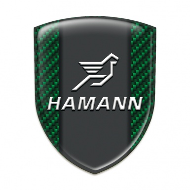 Hamann Car Interior Badge Green Carbon Version 