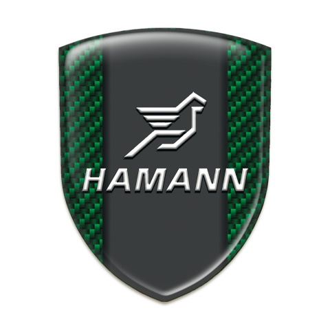 Hamann Car Interior Badge Green Carbon Version 