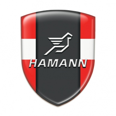 Hamann Tuning Emblem Red with White Band Version 