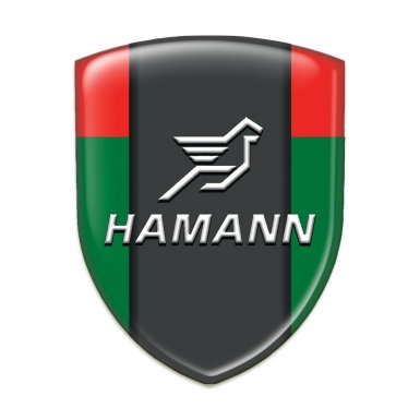 Hamann Car Interior Badge Green Red Version 