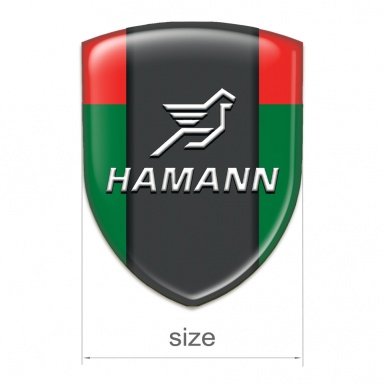 Hamann Car Interior Badge Green Red Version 