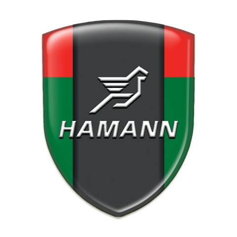 Hamann Car Interior Badge Green Red Version 