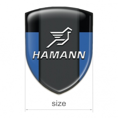 Hamann Tuning Emblem Blue Black Print 